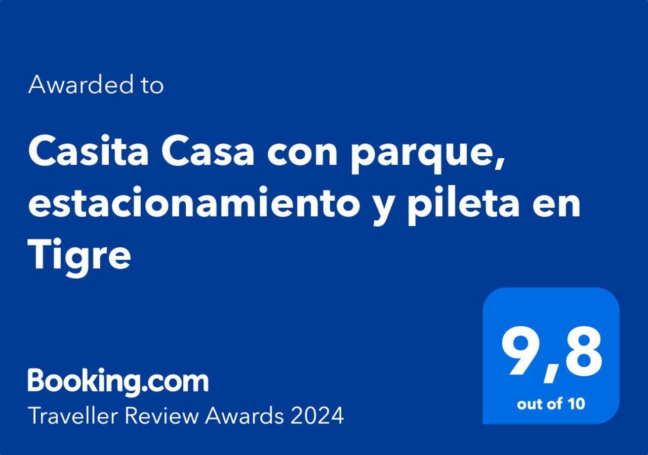 Casita Casa Con Parque, Estacionamiento Y Pileta En Tigre Villa Luaran gambar